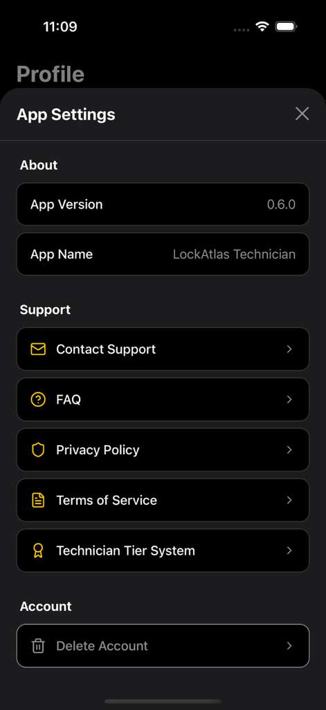 Step 3: Navigate to Account Settings
